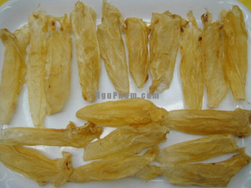 Bóng cá chẽm khô